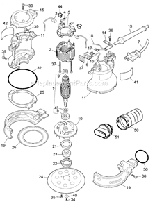 Part Location Diagram of 393769-01 DeWALT Cap